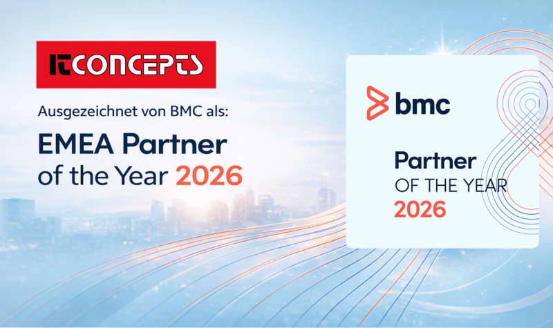ITConcepts gewinnt den BMC Solution Provider Partner of the Year Award 2026 – EMEA
