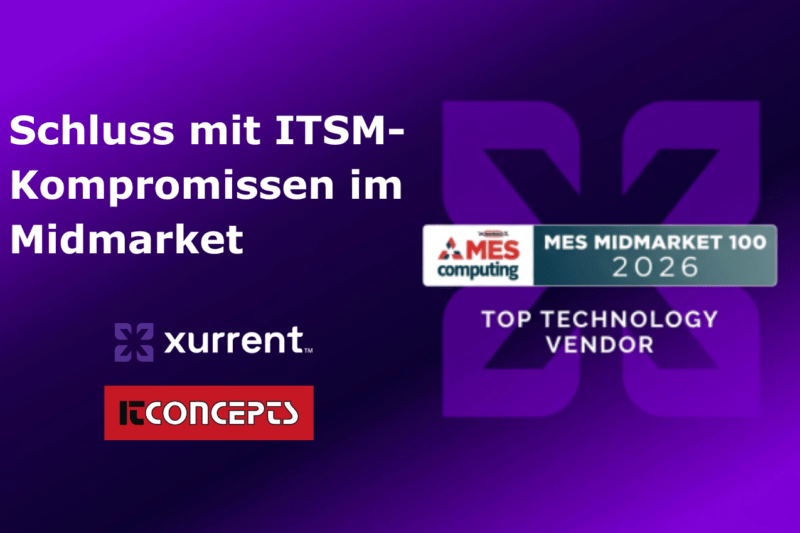 Xurrent in der MES Midmarket 100
