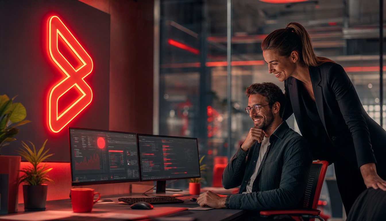 BMC Helix AIOps ITSM Integration: Datenfluss von SIEM/EDR über ML-Korrelation bis zum Service-Ticket
